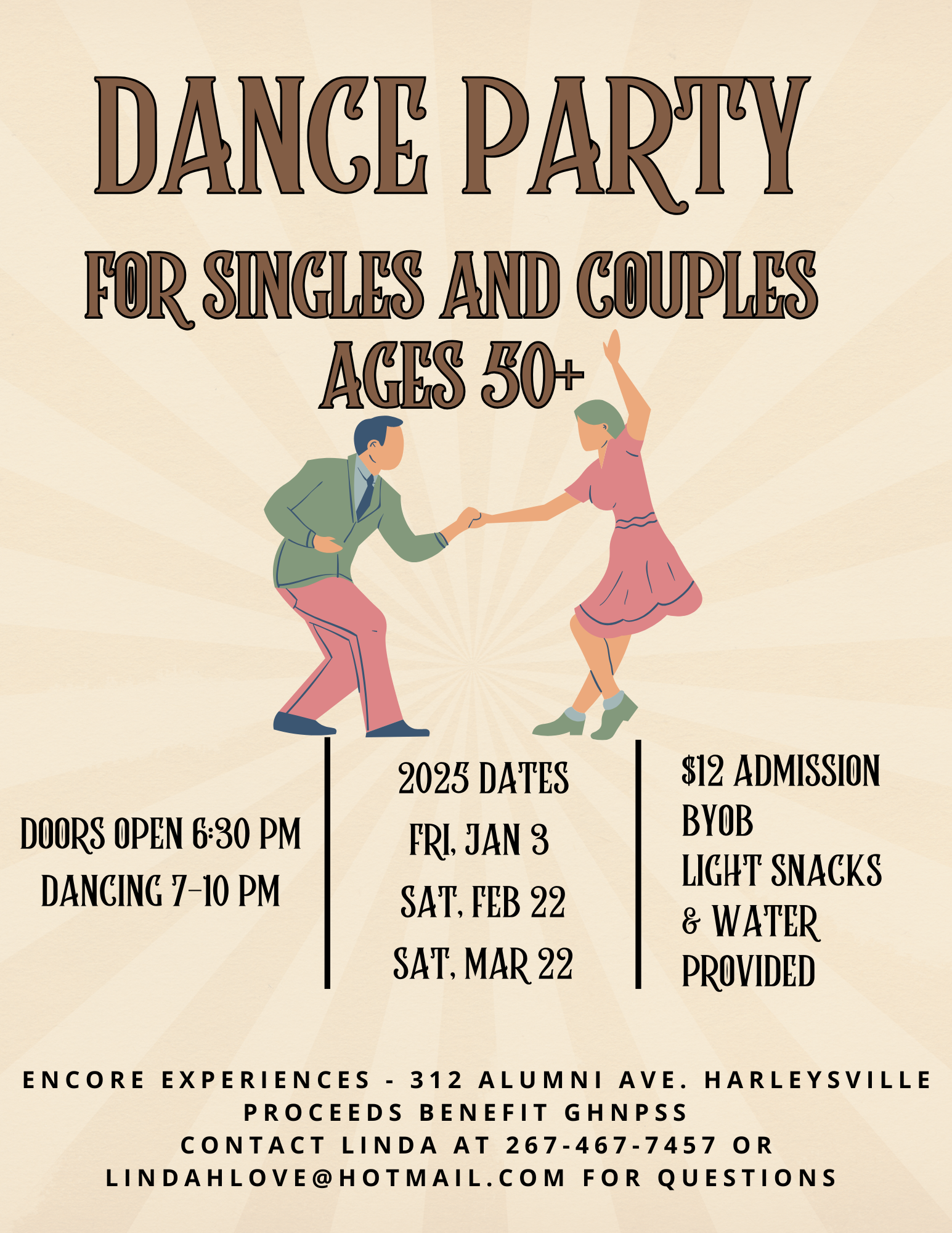 Dance flier